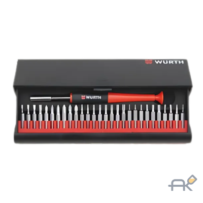 Набор прецизионных бит с отверткой. WURTH (06134895)